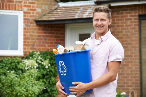Business premises utilizing waste removal services in Tooting